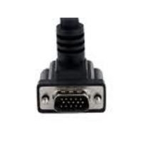 statech high resolution 90deg down angled vga monitor cable 18m