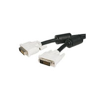 StarTech.com 1 ft DVI-D Dual Link Cable - Male to Male DVI-D Digital Video Monitor Cable - 25 pin DVI-D Cable M/M Black 1 Feet - 2560x1600