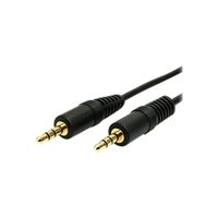 StarTech.com Slim 3.5mm Stereo Audio Cable 4.6m Black