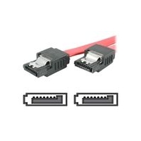 *StarTech.com Latching SATA Cable 0.15m Red
