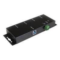 StarTech.com Mountable 4 Port Rugged Industrial SuperSpeed USB 3.0 Hub