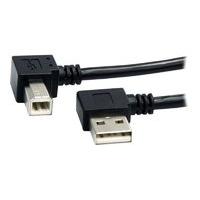 Startech.com 3 ft A Right Angle to B Right Angle USB Cable - M/M