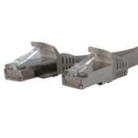 StarTech.com Shielded Cat6a Molded STP Patch Cable 0.3m Grey