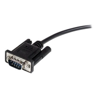 startechcom 2m black straight through db9 rs232 serial cable db9 rs232 ...