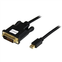 StarTech.com 10 ft Mini DisplayPort to DVI Adapter Converter Cable - Mini DisplayPort to DVI 1920x1200 - Black