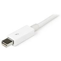 startechcom 1m white thunderbolt cable mm