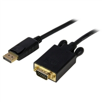 StarTech.com 6ft DisplayPort to VGA Adapter Cable DP to VGA - Black