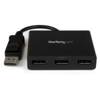 StarTech.com Multi Stream Transport Hub - DisplayPort 1.2 to Triple Head DisplayPort MST Hub