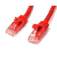 StarTech.com Red Gigabit Snagless RJ45 UTP Cat6 Patch Cable Patch Cord (3m)