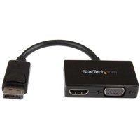 Startech.com Travel A/V Adapter: 2-in-1 - DP To HDMI Or VGA Converter