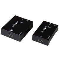 startechcom hdmi over cat5e cat6 extender with power over cable 330 fe ...