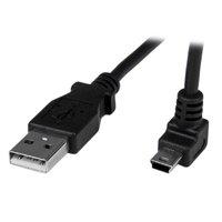 startechcom 05m mini usb cable a to up angle mini b