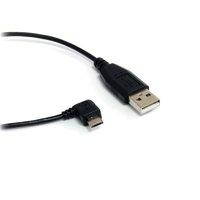 startechcom 3 ft micro usb cable a to right angle micro b