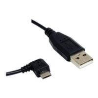 StarTech.com Micro USB Cable A to Right Angle Micro B USB Cable 0.3m