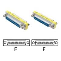 startechcom db25 slimline gender changer ff