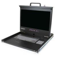 startechcom 1u 17 inch hd 1080p rackmount lcd console with front usb h ...