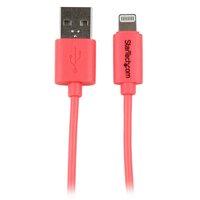 Startech.com 1m Pink Lightning To Usb - Cable For Iphone Ipod Ipad