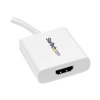 StarTech.com DisplayPort® to HDMI® Active Video and Audio Adapter Converter - DP to HDMI - 1920x1200 - White