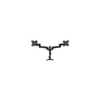 StarTech.com Dual Monitor Mount with Articulating Arms - Height Adjustable, Desk Surface or Grommet Mount for Two Displays with Cable Management - 30.