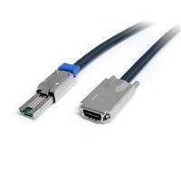 StarTech 2m External Serial Attached SCSI SAS Cable - SFF-8470 to SFF-8088