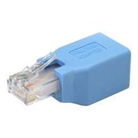 startechcom cisco console rollover adapter for rj45 ethernet cable mf  ...