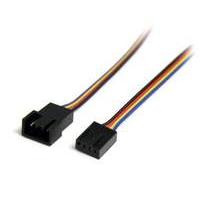 StarTech 12 inch 4-pin Fan Power Extension Cable - M/F