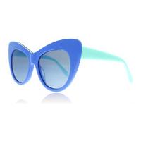 Stella McCartney Kids 0001S Sunglasses Blue Green 47mm