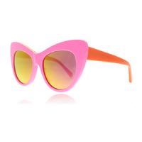 Stella McCartney Kids 0001S Sunglasses Pink Orange Pink 47mm