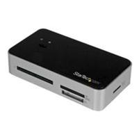 startechcom usb 30 multi media flash memory card reader with 2 port us ...