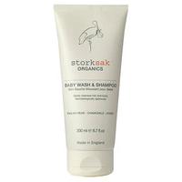 Storksak Organic Baby Wash & Shampoo 200ml.