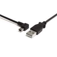 StarTech Mini USB Cable - A To Left Angle Mini B (3 Feet)