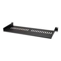 startechcom vented 1u rack shelf 7in