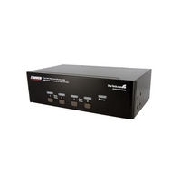 startechcom 4 port dvi vga dual monitor kvm switch usb with audio