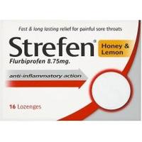 strefen honey lemon lozenges 16