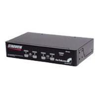 Startech 4 Port Star View KVM Switch - 1920x1440 Res Display Capability Uk