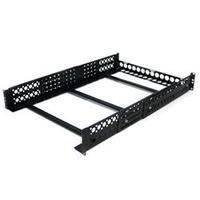 StarTech.com 2U Fixed 19 Adjustable Depth Universal Server Rack Rails