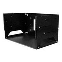 startechcom 4u wm server rack with shelf