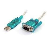 Startech 3ft Usb To Rs232 Db9 Serial Adaptor Cable - M/m