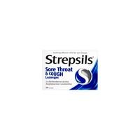 Strepsils lozenges sore throat & cough x 24