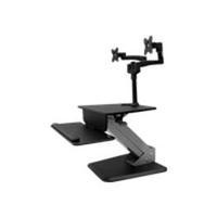 StarTech.com Sit-to-stand Workstation - Dual