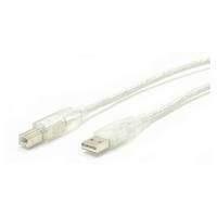 StarTech Transparent USB Cable A-B (0.9m)