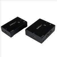 startechcom hdmi over single cat 5e 6 extender with power over cable 2 ...