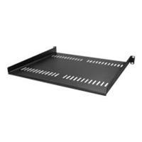 startechcom vented 1u rack shelf 16 in