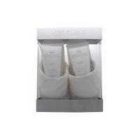 Style & Grace Puro Pure Bliss Slipper Gift Set 150ml Body Wash + 150ml Body Lotion + Slippers