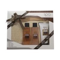 style grace spa deluxe natural spa experience gift set 250ml body wash ...