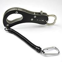 Stainless Steel Fishing Fish Lip Grabber Gripper with Lanyard Load up to 20Kg