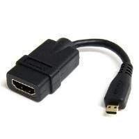 Startech 5 Inch High Speed Hdmi Adapter Cable With Ethernet To Hdmi Micro - F/m