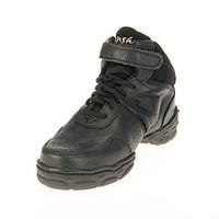 Stylish Unisex\'s Leather Upper Dance Shoes