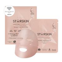 STARSKIN SILKMUD Pink French Clay Purifying Liftaway Mud Face Sheet Mask