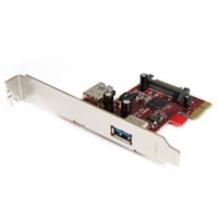 startechcom 2 port pci express superspeed usb 30 card